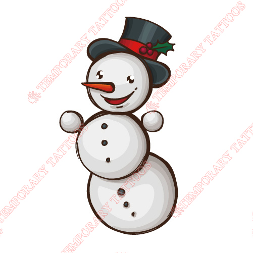 Christmas Customize Temporary Tattoos Stickers NO.3802